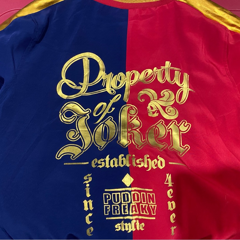 Suicide Squad 2016 Harley Quinn Cosplay Jacket